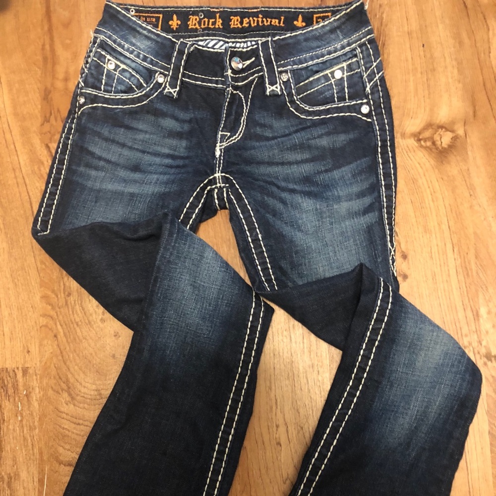 ROCK REVIVAL JEANS - LIKE NEW